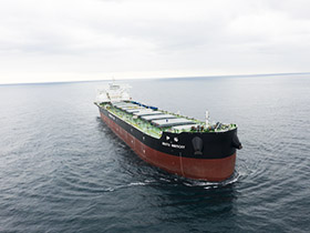 Newly-built ship